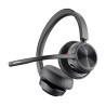 POLY Stereofoniczny zestaw słuchawkowy USB A Voyager 4320 + przejściówka BT700 USB-A + podstawka ładująca