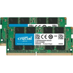 32 GB (16 GB x 2) pamięci DDR4 Crucial PC4-25600 3