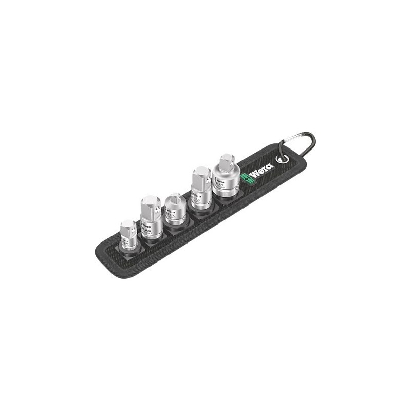Zestaw adapterów do kluczy nasadowych 781/5, 5 sztuk Zestaw adapterów do kluczy nasadowych 781/5, 5 sztuk