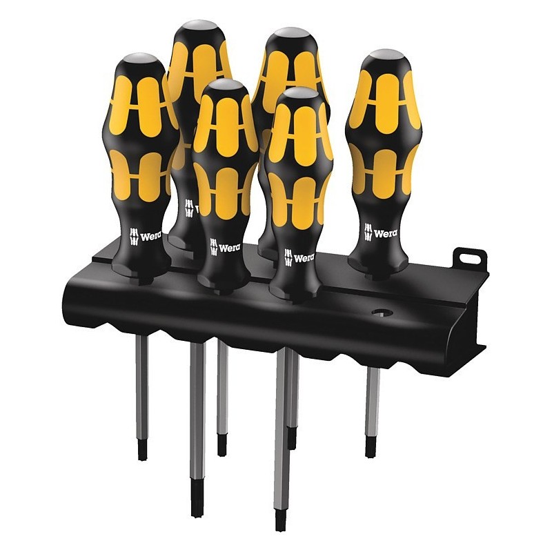 Zestaw wkrętaków Kraftform Torx do podbijania 977/6 Zestaw wkrętaków Kraftform Torx do podbijania 977/6