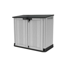 KETER SKRZYNIA OGRODOWA-BALKONOWA MIDI SZARO-CZARNA 132x71,5x113,5cm