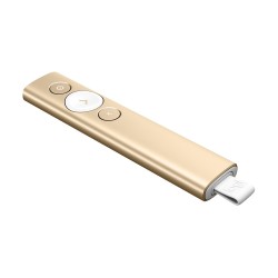 Logitech Spotlight pilot bezprzewodowy Bluetooth/RF Złoto