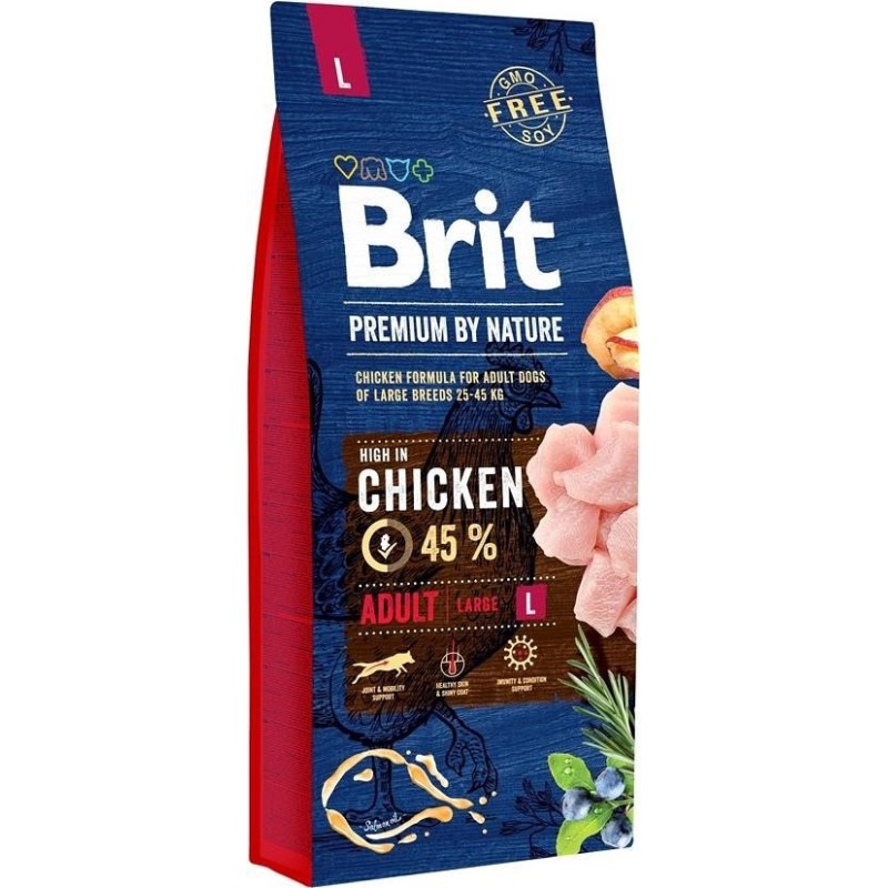 BRIT PREMIUM BY NATURE Junior L - sucha karma dla szczeniąt dużych ras - 15 kg BRIT PREMIUM BY NATURE Junior L - sucha karma dla szczeniąt dużych ras - 15 kg
