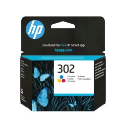 HP Oryginalny wkład atramentowy 302, trójkolorowy