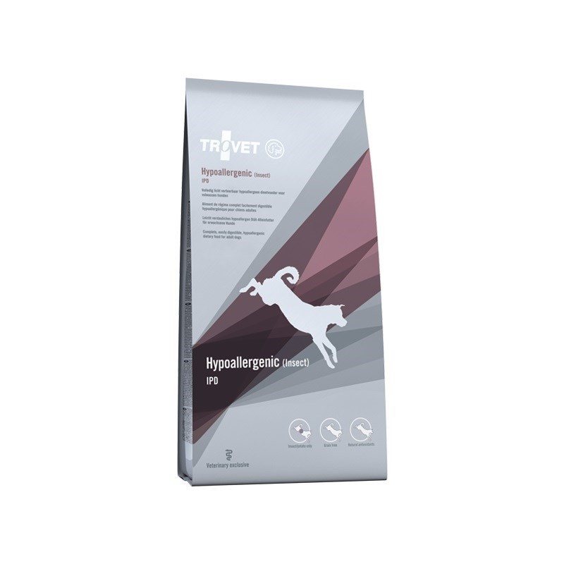 TROVET Hypoallergenic IPD z owadami - sucha karma dla psa - 3 kg TROVET Hypoallergenic IPD z owadami - sucha karma dla psa - 3 kg
