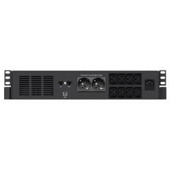 Zasilacz awaryjny UPS X4 1000 RM Plus, 1000VA, 600W, 8x C13, 2x FR/Schuko