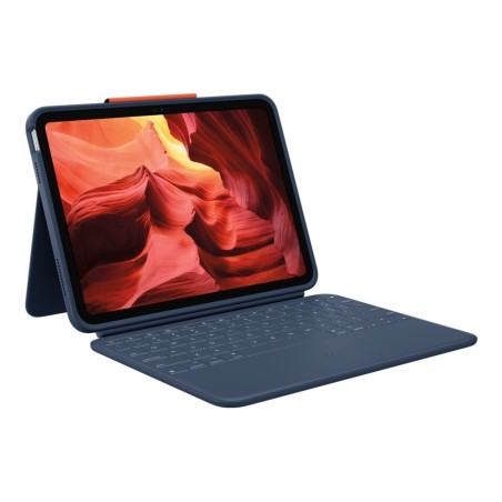 Logitech 920-011191 klawiatura do urządzeń mobilnych Smart Connector Niebieski