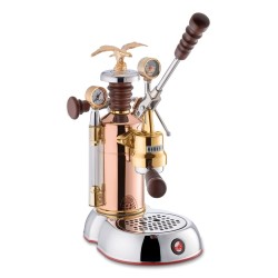 La Pavoni Ekspres do kawy Dźwignia ręczna Esperto Edotto miedziany chrom