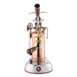 La Pavoni Ekspres do kawy Dźwignia ręczna Esperto Edotto miedziany chrom