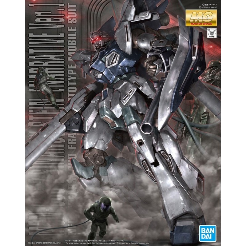 Figurka kolekcjonerska BANDAI MG 1/100 SINANJU STEIN (NARRATIVE VER.)