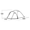 Namiot trzyosobowy Easy Camp Setesdal 3
