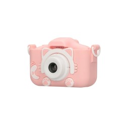 Extralink Kids Camera H27 Single Różowy | Aparat cyfrowy | 1080P 30fps, wyświetlacz 2.0"
