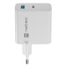 NATEC ŁADOWARKA RIBERA GAN 1X USB-A + 1X USB-C 65W BIAŁA NUC-2144