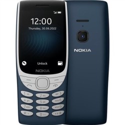 Nokia 8210 Blue 2.8 " TFT LCD Unisoc T107 Internal RAM 0.048 GB 0.128 GB microSDHC Dual SIM Nano-SIM 4G Main camera 0.3 MP 1450