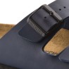 Klapki Birkenstock Arizona Birko-Flor - blue rozmiar: 46