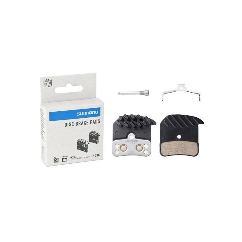 Shimano Okładziny Ham Tarcz H03C Metaliczne / Radiator Shimano Okładziny Ham Tarcz H03C Metaliczne / Radiator