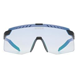 Okulary rowerowe Uvex Pace Stage S V black matt/mirror blue
