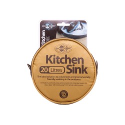 Zlew turystyczny Sea To Summit Kitchen Sink 20 L - oliwkowy