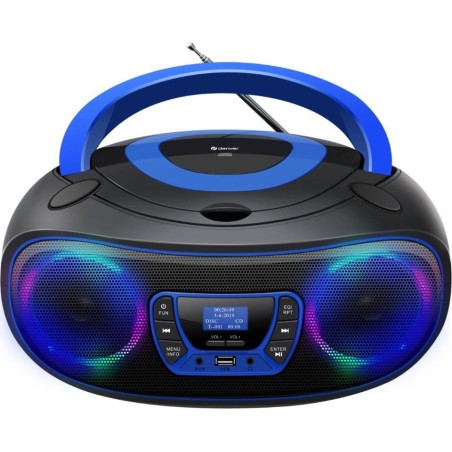 Boombox Denver TDB-212BU niebieski