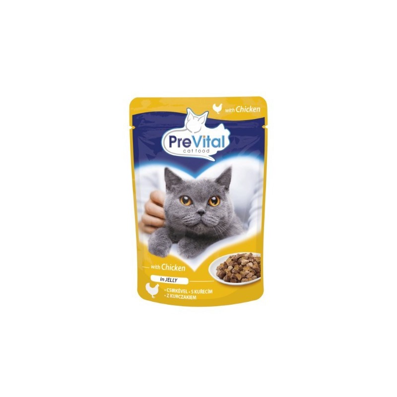 PREVITAL kurczak w galaretce dla kotów 100g