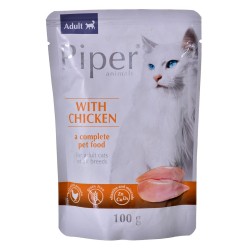DOLINA NOTECI Piper z kurczakiem - mokra karma dla kota - 100g