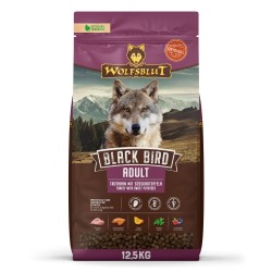 WOLFSBLUT Black Bird Adult turkey/sweet potat.12,5kg