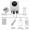 Qoltec Inwerter Przetwornica solarna do grzania wody ECO Solar Boost MPPT BYPASS LCD 3kW/4kW Wi-fi
