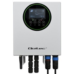 Qoltec Inwerter Przetwornica solarna do grzania wody ECO Solar Boost MPPT BYPASS LCD 3kW/4kW Wi-fi