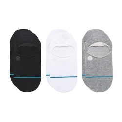 Stance Icon No Show 3 Pack Skarpety do tenisówek Wielobarwny 3 par(y)
