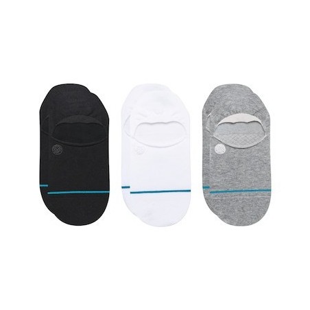 Stance Icon No Show 3 Pack Skarpety do tenisówek Wielobarwny 3 par(y)