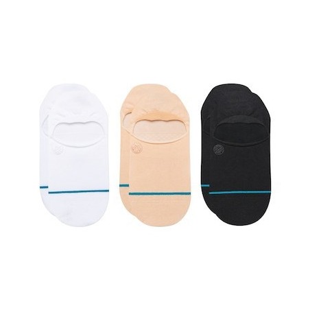 Stance Icon No Show 3 Pack Skarpety do tenisówek Wielobarwny 3 par(y)