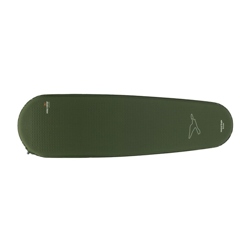 Easy Camp Kestrel Mat Single 5.0 cm Pojedynczy materac Zielony Unisex Easy Camp Kestrel Mat Single 5.0 cm Pojedynczy materac Zielony Unisex