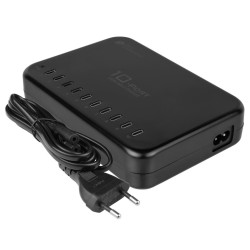 Dobre połączenia USB-Desktop-Schnellladestation 200W 10Port