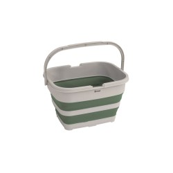 Outwell 651096 kosz na śmieci 30 l Prostokątny Plastik, Termoplastyczny elastomer Zielony