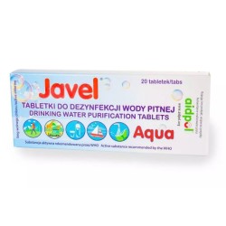 Tabletki do odkażania wody Javel Aqua 20szt