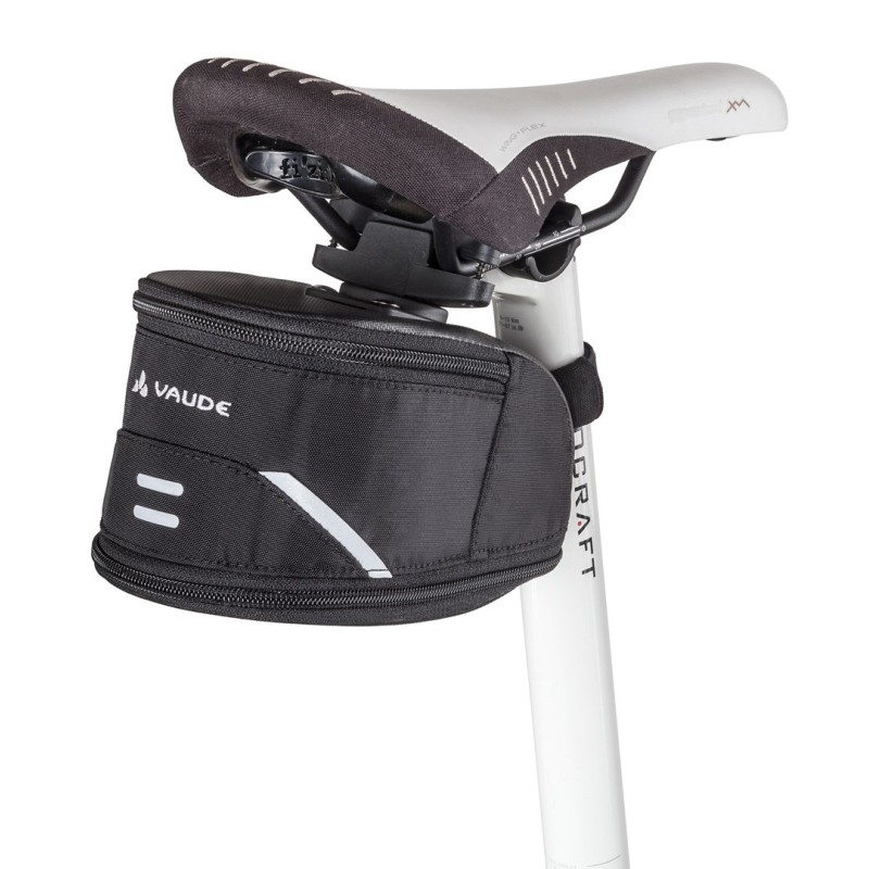 VAUDE Tool L Siodełko Torba rowerowa 1,8 l Tkanina, Poliamidowy, Poliuretan Czarny