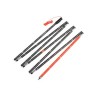 Mammut Carbon Probe 280 speed lock kije do nart 2 szt. 2,8 m Czarny, Czerwony