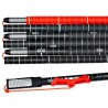 Mammut Carbon Probe 280 speed lock kije do nart 2 szt. 2,8 m Czarny, Czerwony