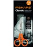 Fiskars 9881 nożyczki szkolne i papiernicze Proste cięcie Metaliczny, Pomarańczowy