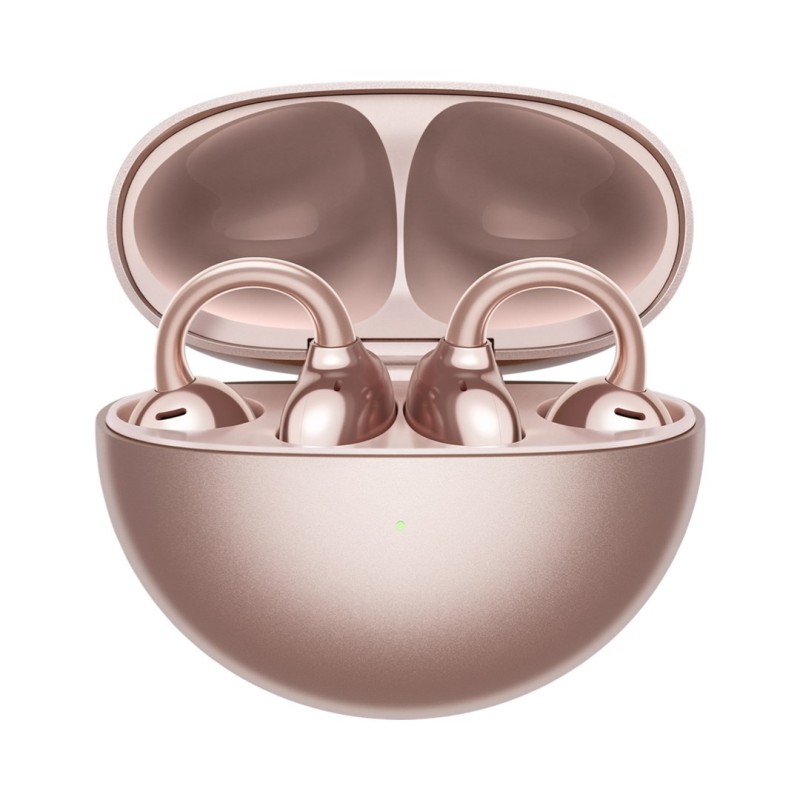 Huawei FreeClip Zestaw słuchawkowy True Wireless Stereo (TWS) Nauszny Połączenia/muzyka USB Type-C Bluetooth Złoto różowe Huawei FreeClip Zestaw słuchawkowy True Wireless Stereo (TWS) Nauszny Połączenia/muzyka USB Type-C Bluetooth Złoto różowe