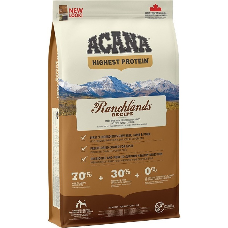 ACANA Regionals Ranchlands Dog - sucha karma dla psa - 11,4 kg ACANA Regionals Ranchlands Dog - sucha karma dla psa - 11,4 kg