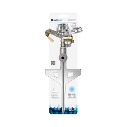 CELLFAST LUX IDEAL Pulsacyjny zraszacz do wody Metal Metaliczny