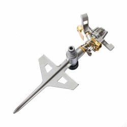CELLFAST LUX IDEAL Pulsacyjny zraszacz do wody Metal Metaliczny