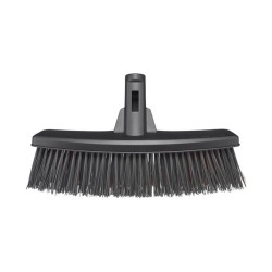 Fiskars 1025930 miotła Zewnętrzna Włosie miękkie/twarde Czarny, Pomarańczowy