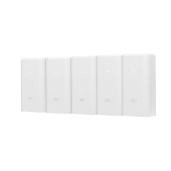 UBIQUITI :: (POE-24-24W-5P) PoE 24VDC 1A, for Carrier Instalations (earth grounding/ESD protection) GigaBit 5-pack