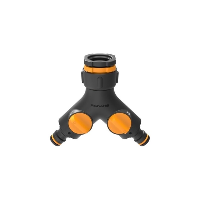 Fiskars 1027061 złącza węży ogrodowych Złącze do kranu Czarny, Pomarańczowy 1 szt.