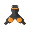 Fiskars 1027061 złącza węży ogrodowych Złącze do kranu Czarny, Pomarańczowy 1 szt.