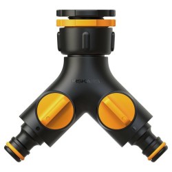 Fiskars 1027061 złącza węży ogrodowych Złącze do kranu Czarny, Pomarańczowy 1 szt.