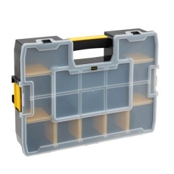 Stanley CUBIX 1-94-745 pudełko na narzędzia Małe pudełko z częściami Czarny, Przezroczysty, Żółty