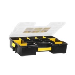 Stanley CUBIX 1-94-745 pudełko na narzędzia Małe pudełko z częściami Czarny, Przezroczysty, Żółty